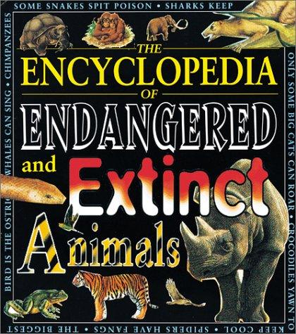 The encyclopedia of endangered and extinct animals by Bright, Michael. cover