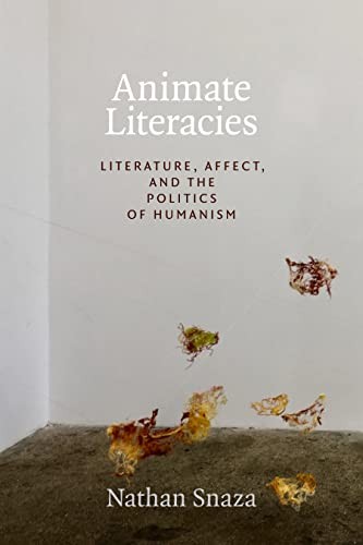 Animate Literacies by Nathan Snaza cover