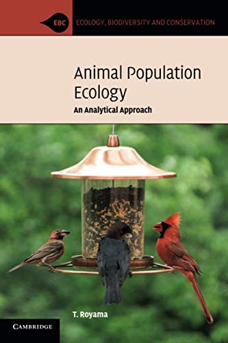 Animal Population Ecology by Tomo Royama cover
