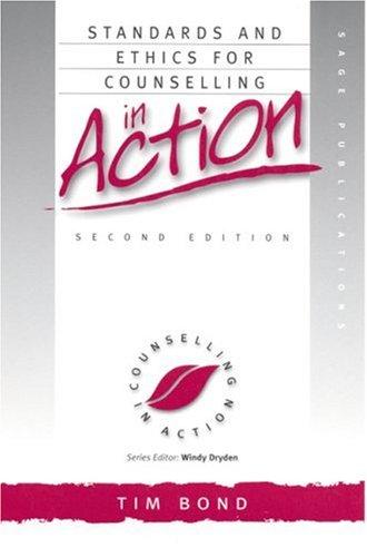 Standards and ethics for counselling in action