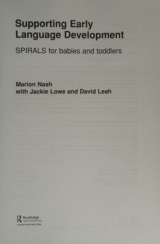 Supporting early language development