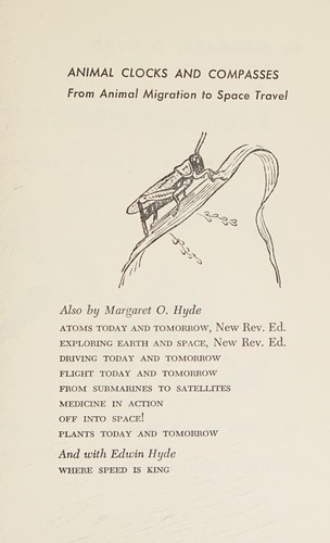 Animal clocks and compasses, from animal migration to space travel