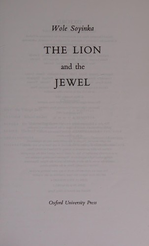 The lion and the jewel