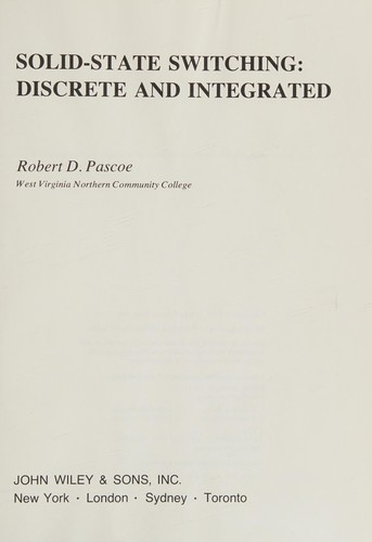 Solid-State switching: discrete and integrated