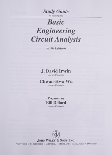 Basic Engineering Circuit Analysis