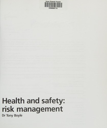 Health and safety