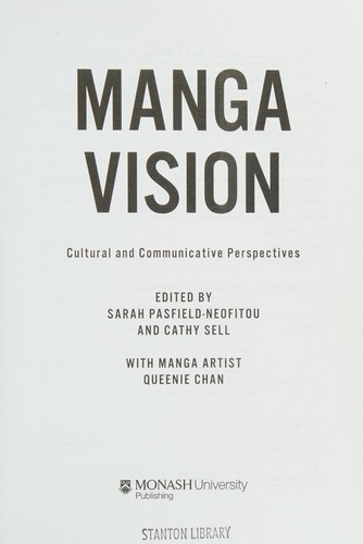 Manga Vision by Sarah Pasfield-Neofitou cover