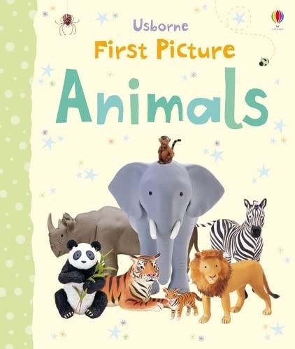 First Picture Animals by Felicity Brooks, Jo Litchfield cover