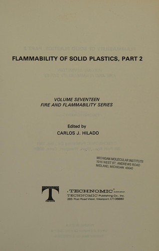 Flammability of solid plastics