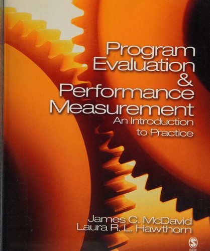 Program evaluation & performance measurement