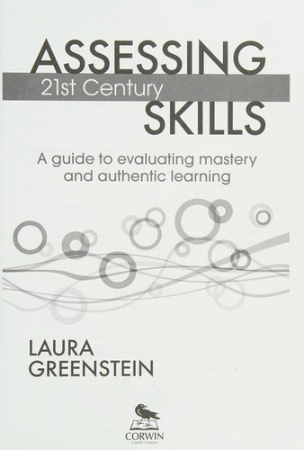 Assessing 21st century skills