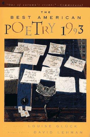 The Best American Poetry 1993