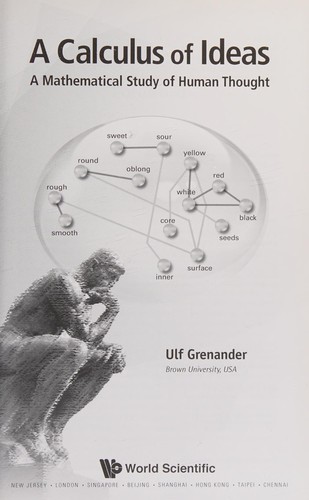Calculus of Ideas by Ulf Grenander cover