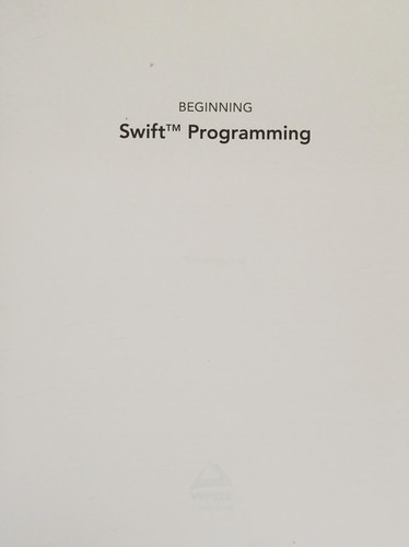 Beginning Swift programming