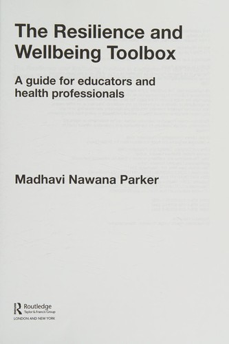 Resilience and Wellbeing Toolbox