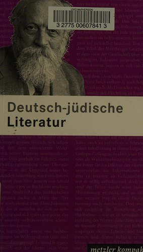 Deutsch-jüdische Literatur by Andreas B. Kilcher cover