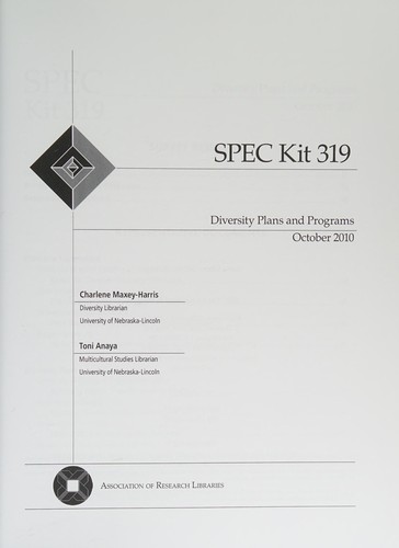 Diversity plans and programs
