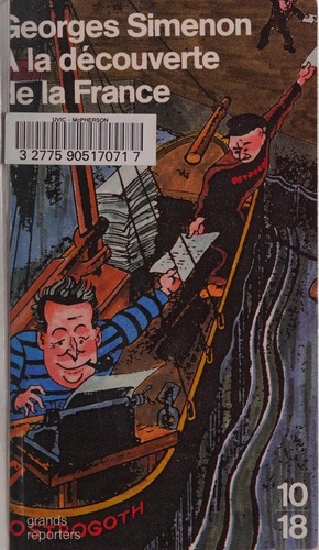 A la découverte de la France by Georges Simenon cover