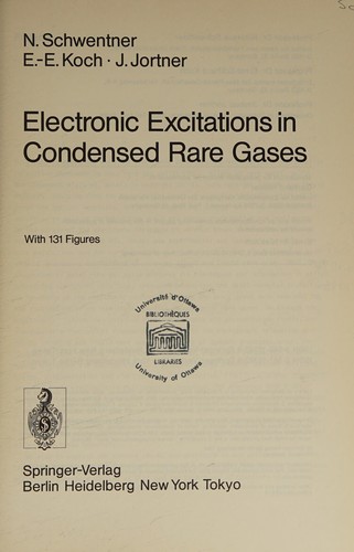 Electronic excitations in condensed rare gases