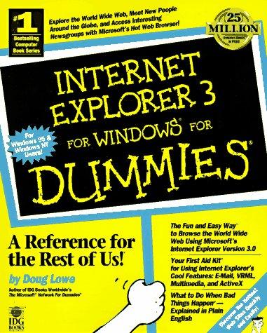 Internet Explorer 3 for Windows for dummies