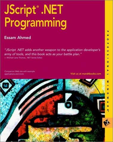 JScript.NET Programming
