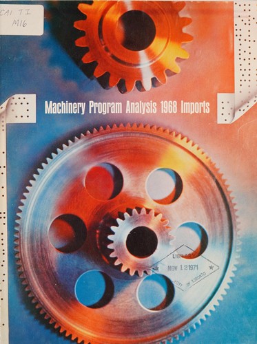 MACHINERY PROGRAM ANALYSIS - IMPORTS