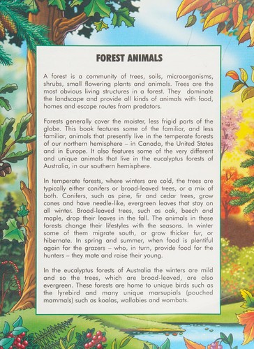 Animals of the World STICKER BOOK (3 Pack) Forest Animals, Ocean Animals, Jungle Animals