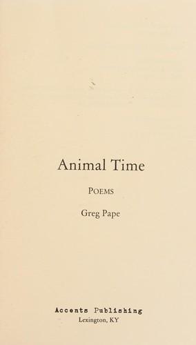 Animal Time