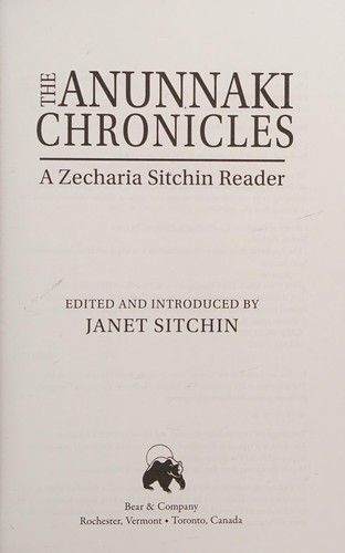 The Anunnaki chronicles