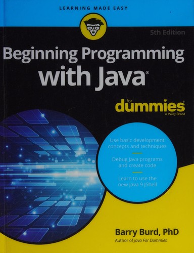 Beginning programming with Java by Barry Burd cover