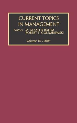 Current Topics in Management