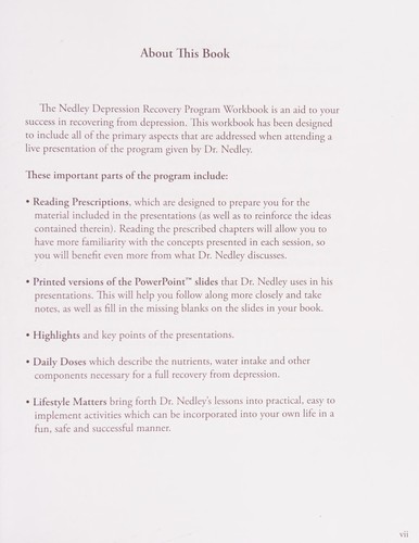 Depression Recovery Program