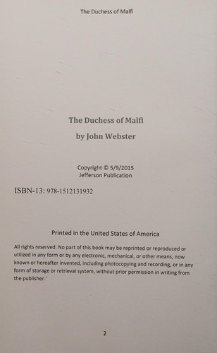 Duchess of Malfi