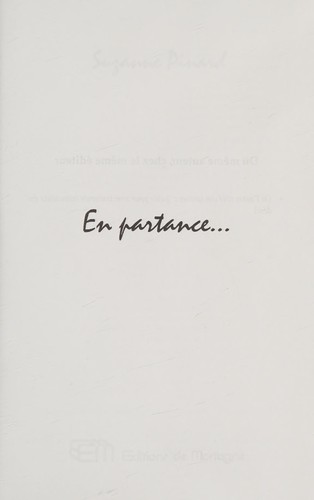 En partance--