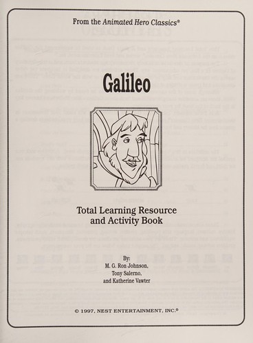 GALILEO Activity Book (Animated Hero Classics) (Animated Hero Classics) by  cover