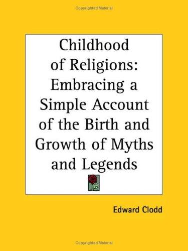 The childhood of religions
