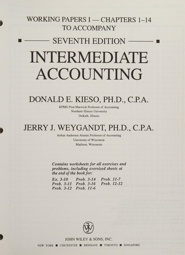 Intermediate Accounting