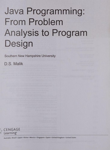 Java Programing By Malik
