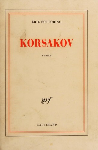 Korsakov by Eric Fottorino cover