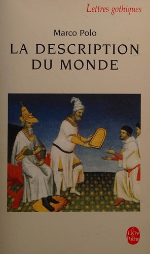 La description du monde by Marco Polo cover