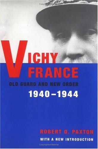 Vichy France by Robert O. Paxton cover