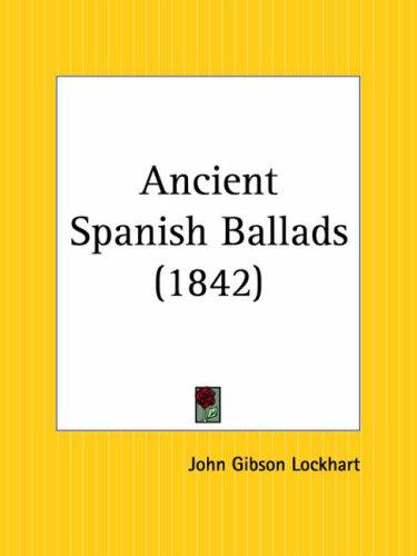 Ancient Spanish ballads