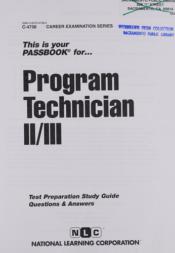 Program Technician II/III