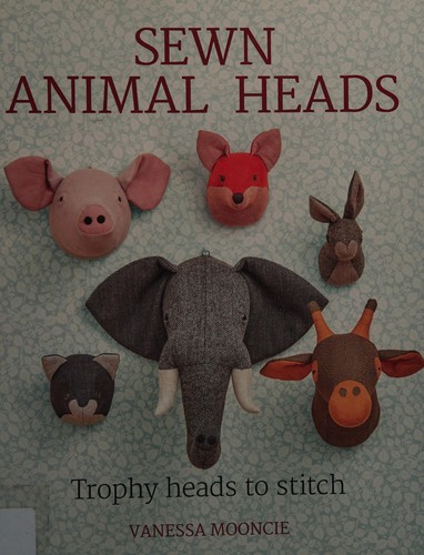 Sewn animal heads