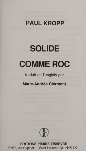 Solide Comme Roc