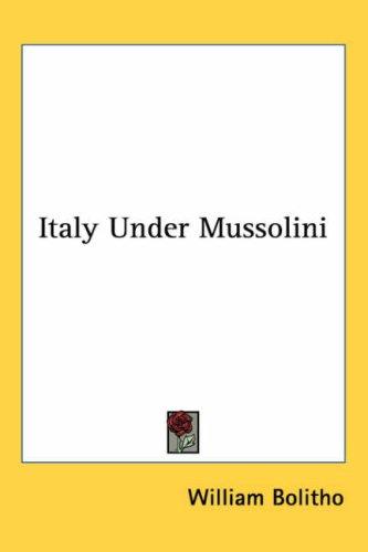 Italy Under Mussolini