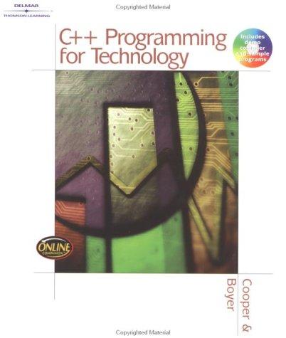 C++ programming for technology
