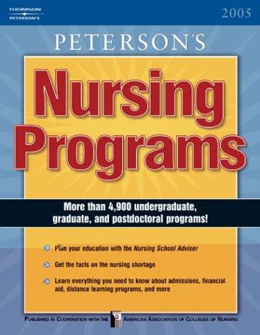 Nursing Programs 2005, 10 ed. (Nursing Programs)