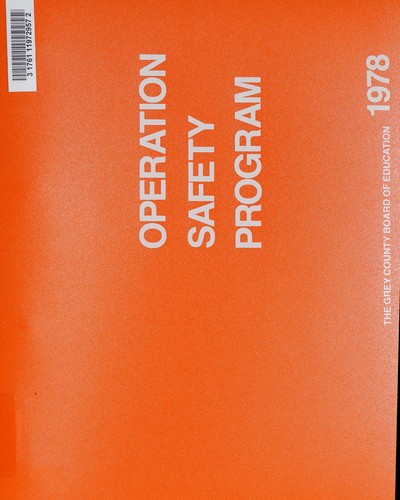 OPERATION SAFETY PROGRAM 1978