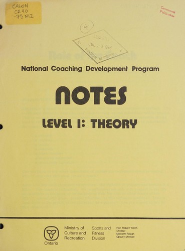 National coaching development program